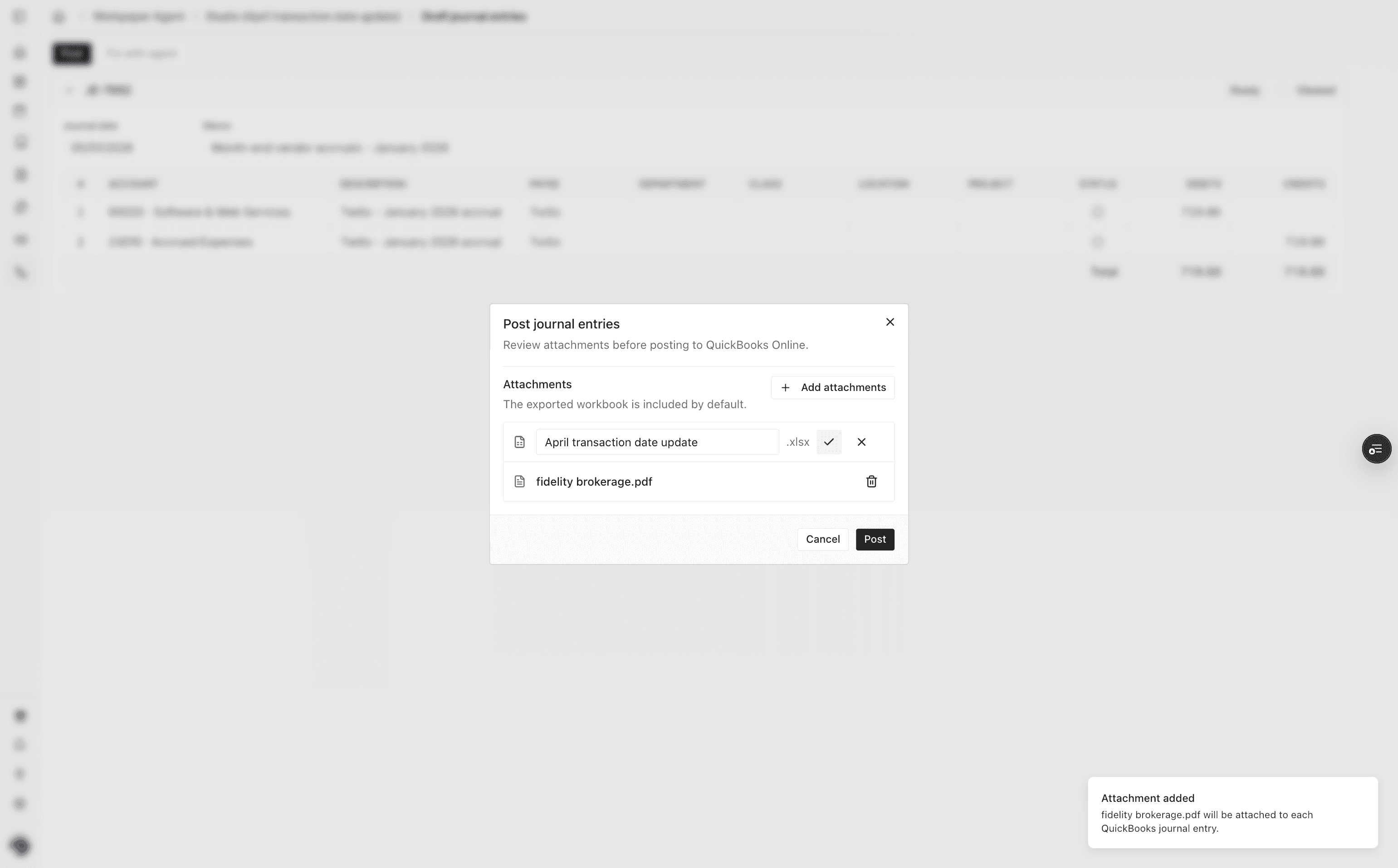 Screenshot showing the save workbook filename control.