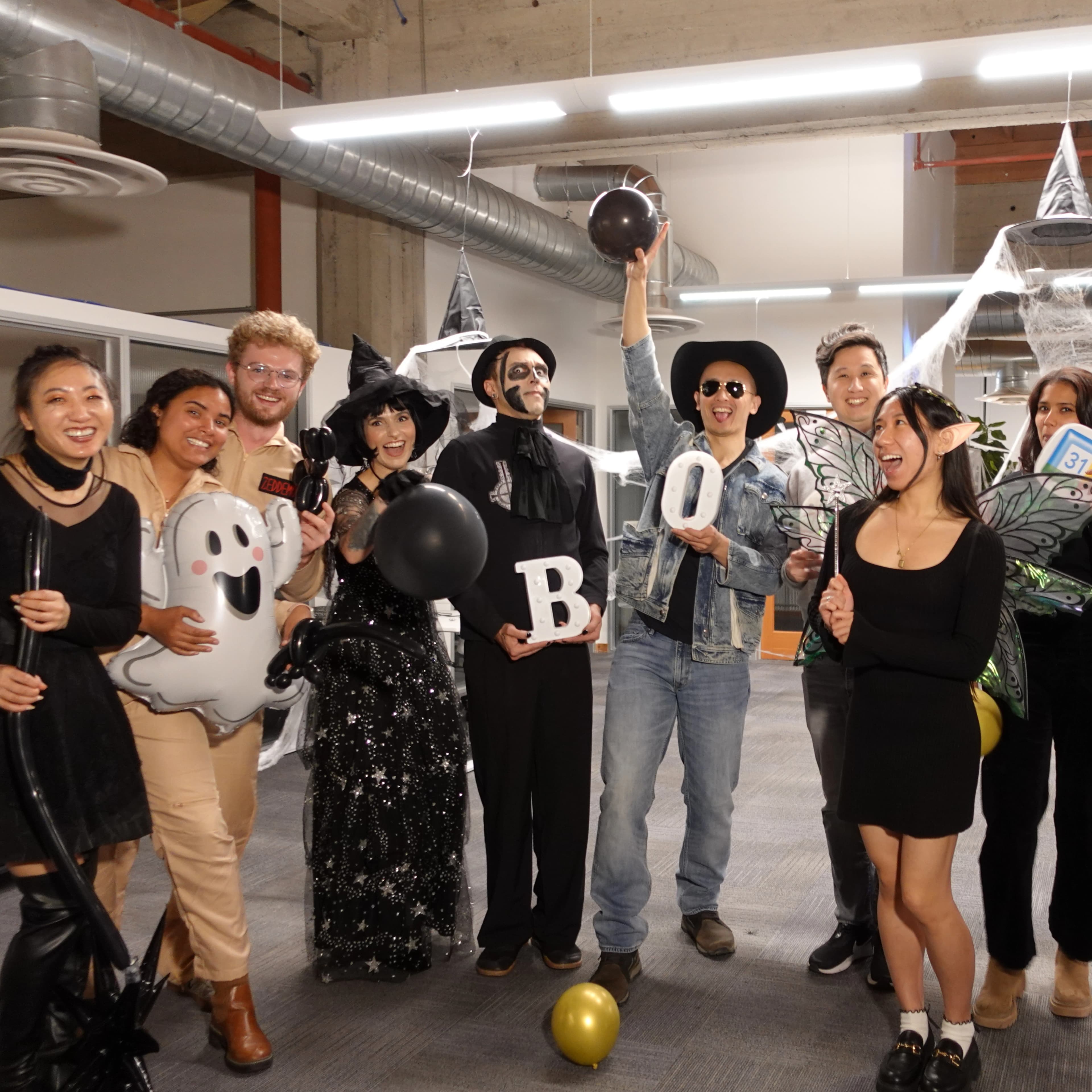 Truewind team Halloween celebration