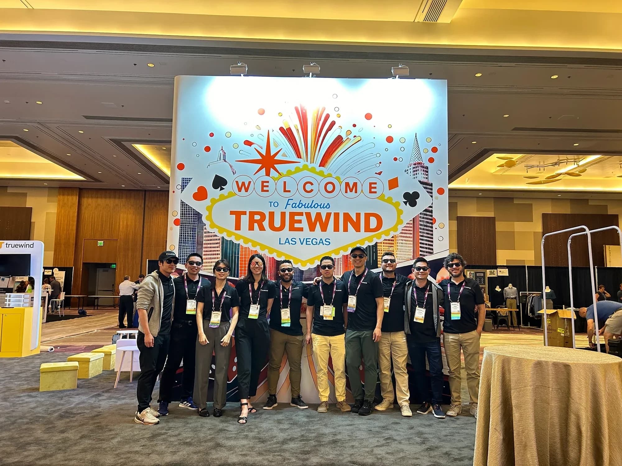 Truewind team event in Las Vegas.