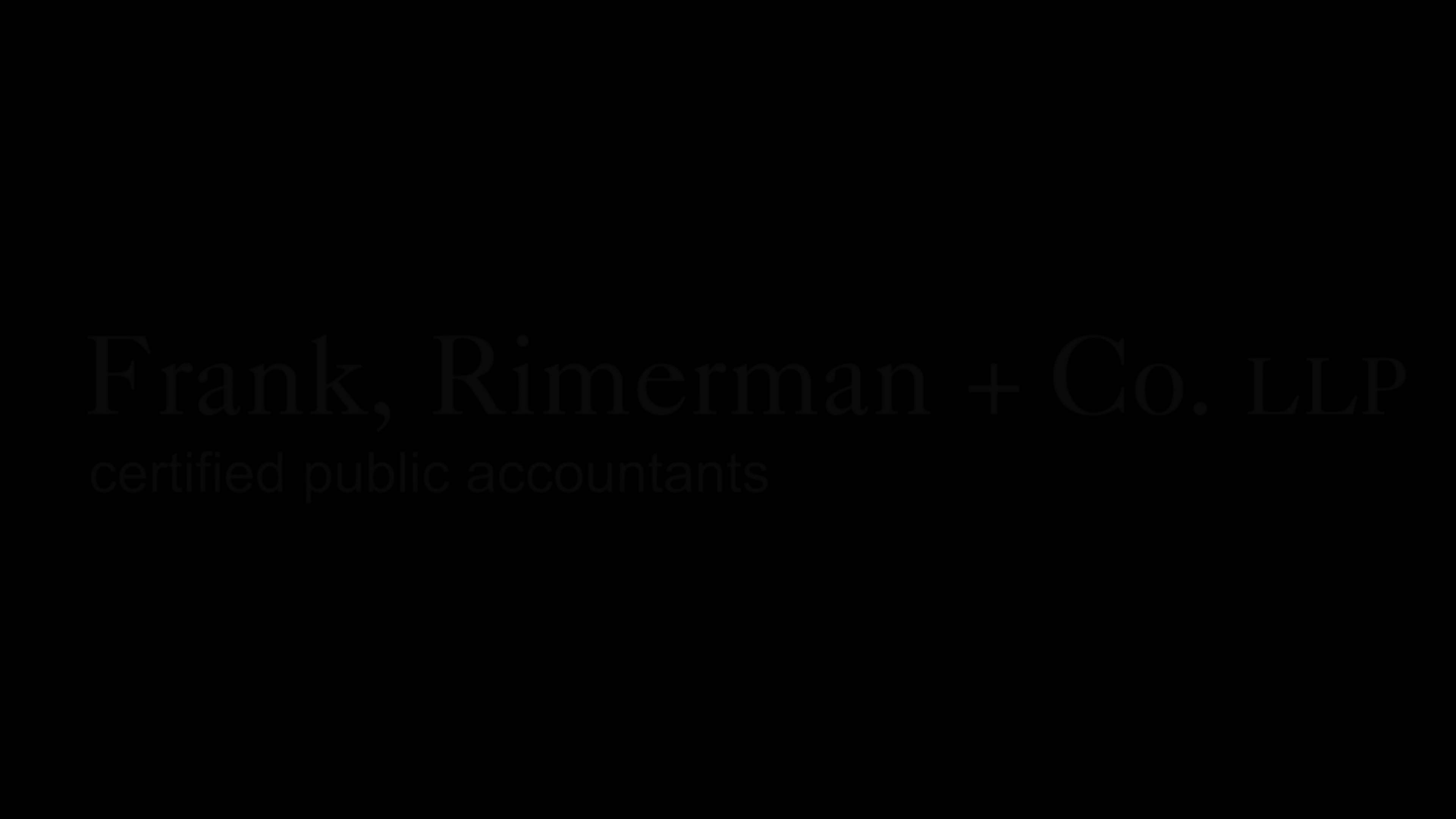 Frank Rimerman logo