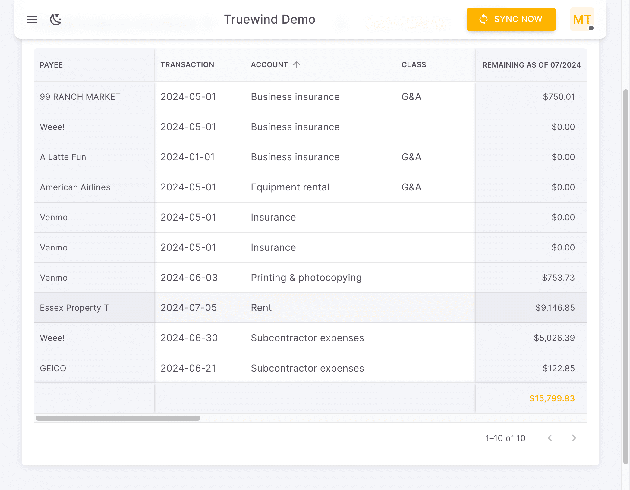 Screenshot showing Select the schedule you added to