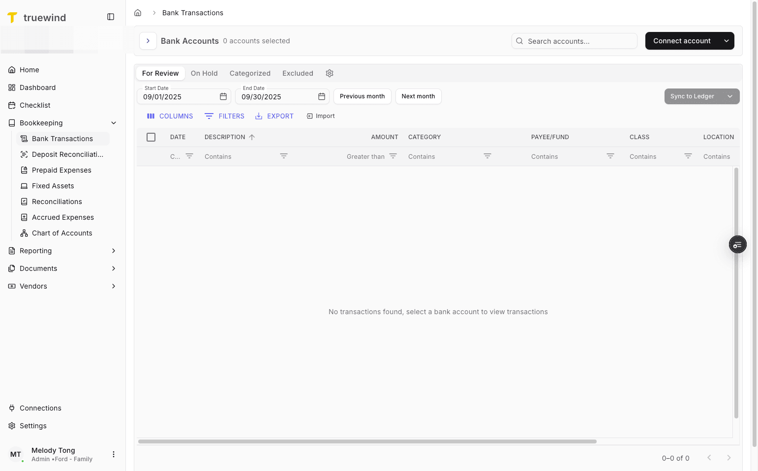 Screenshot showing Click Bank Transactions