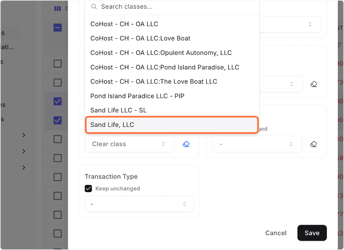 Screenshot showing Click Sand Life, LLC