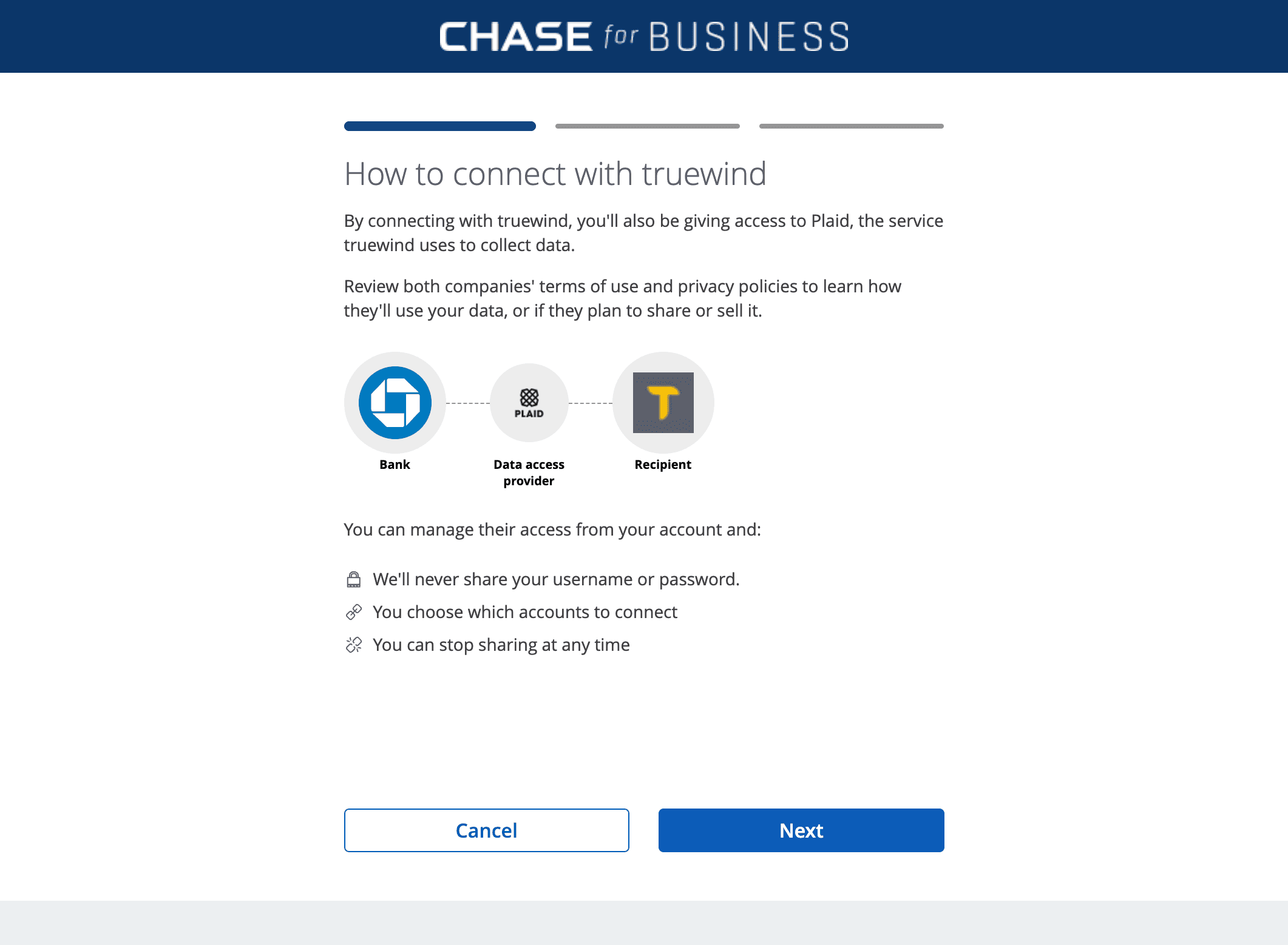 Screenshot showing Click Next