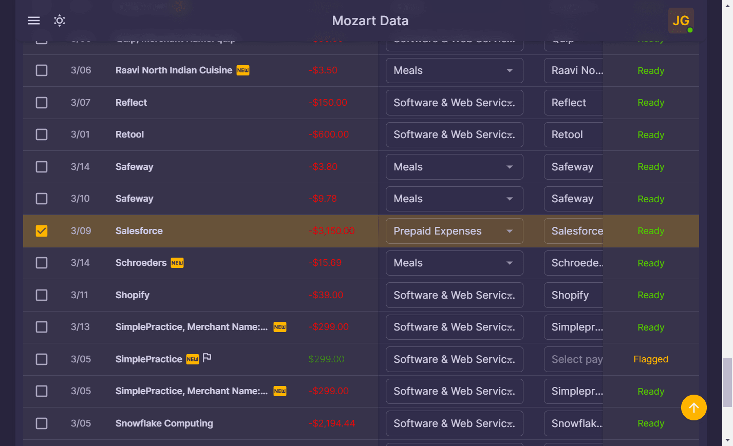 Screenshot showing Review the schedule