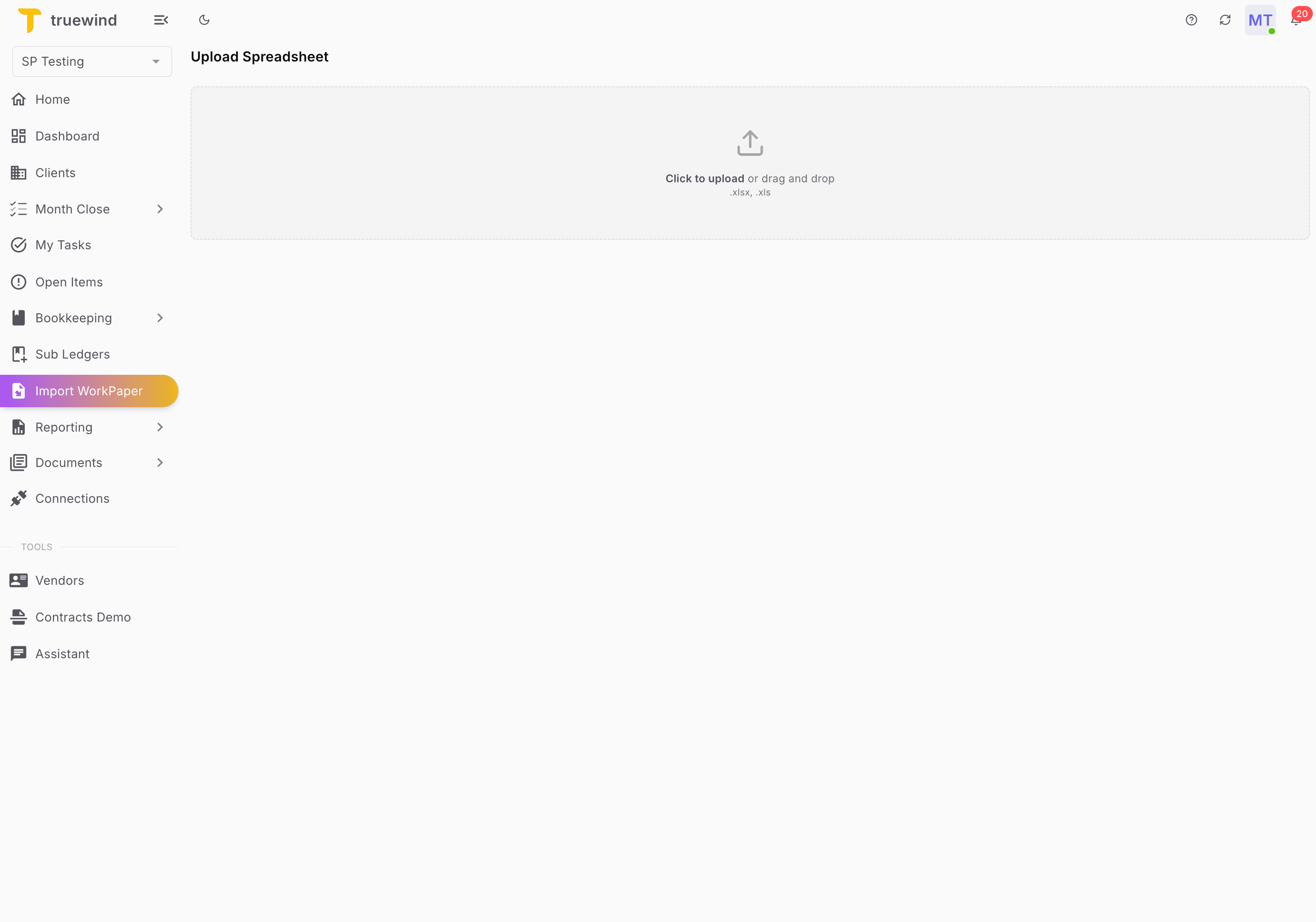 Screenshot showing Select Click to upload or drag and drop…
