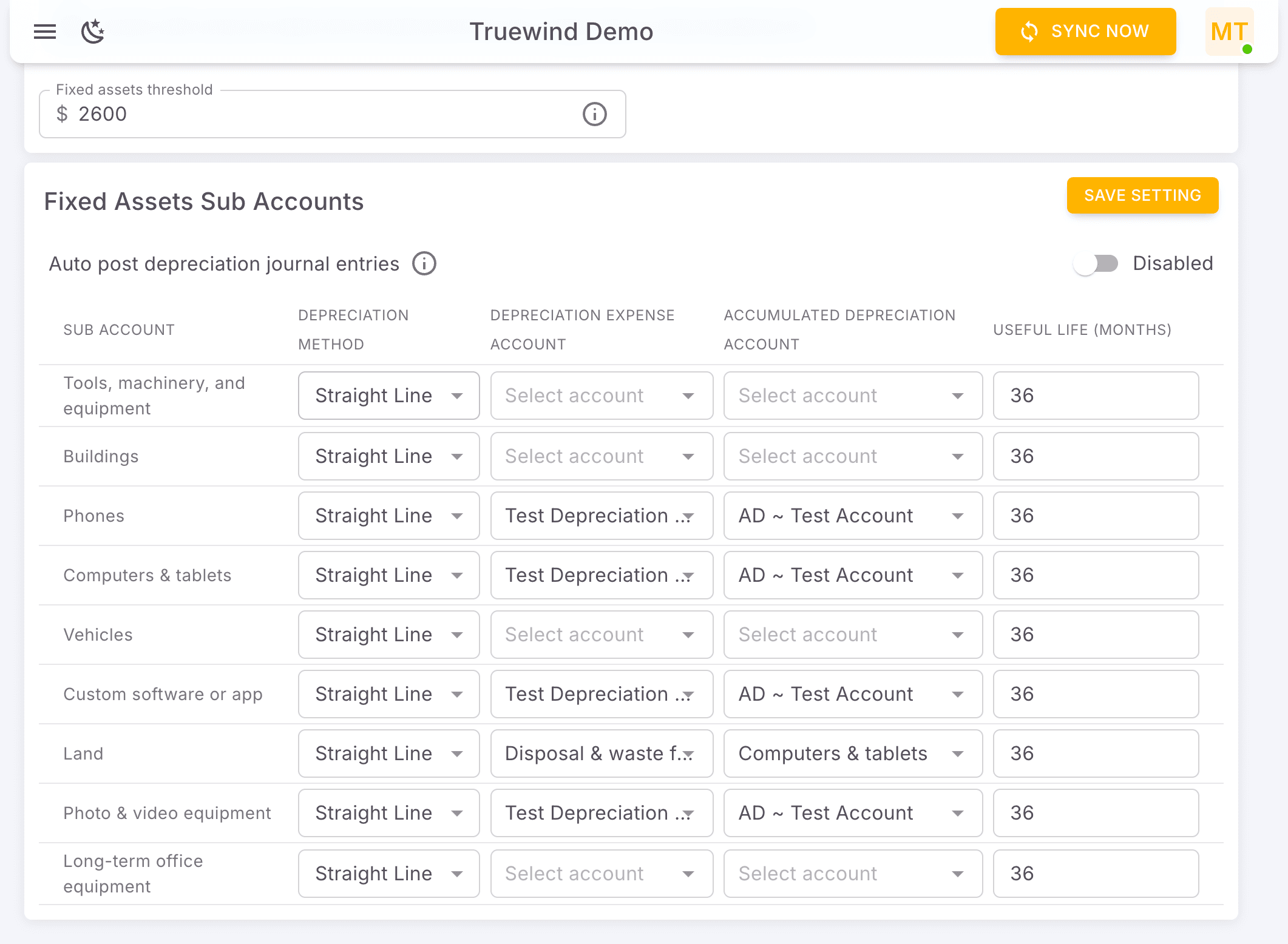 Screenshot showing Select Straight Line