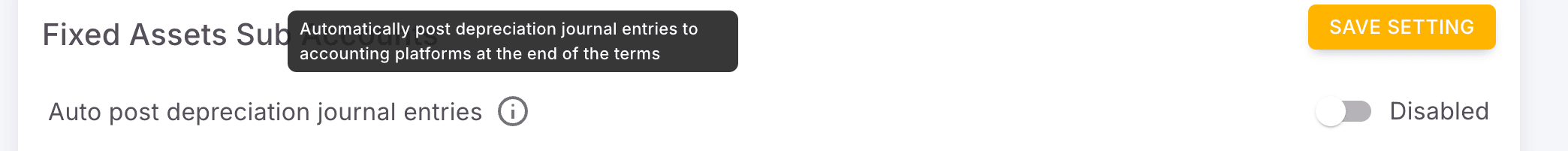 Screenshot showing Review the journal entry