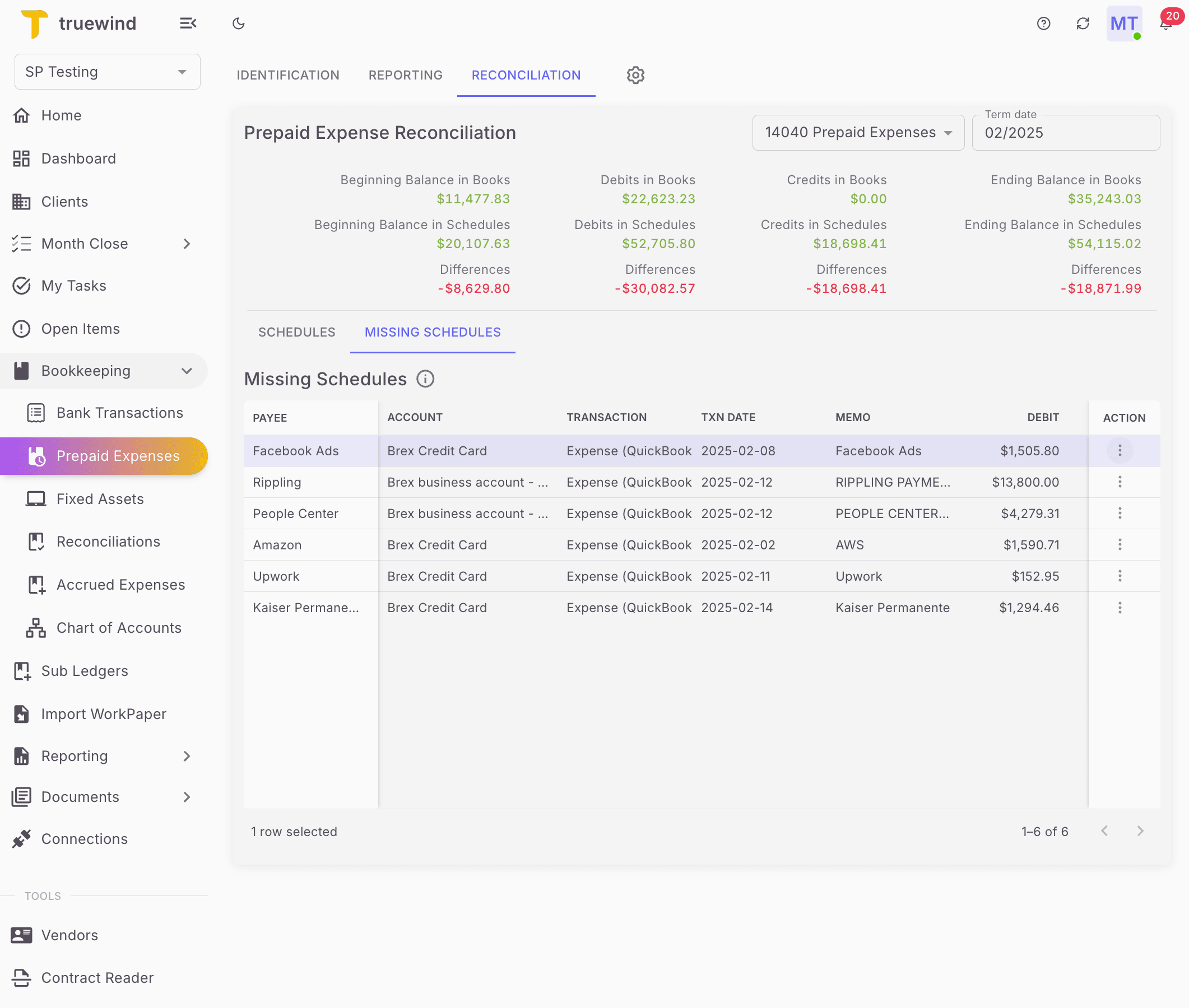 Screenshot showing Select more