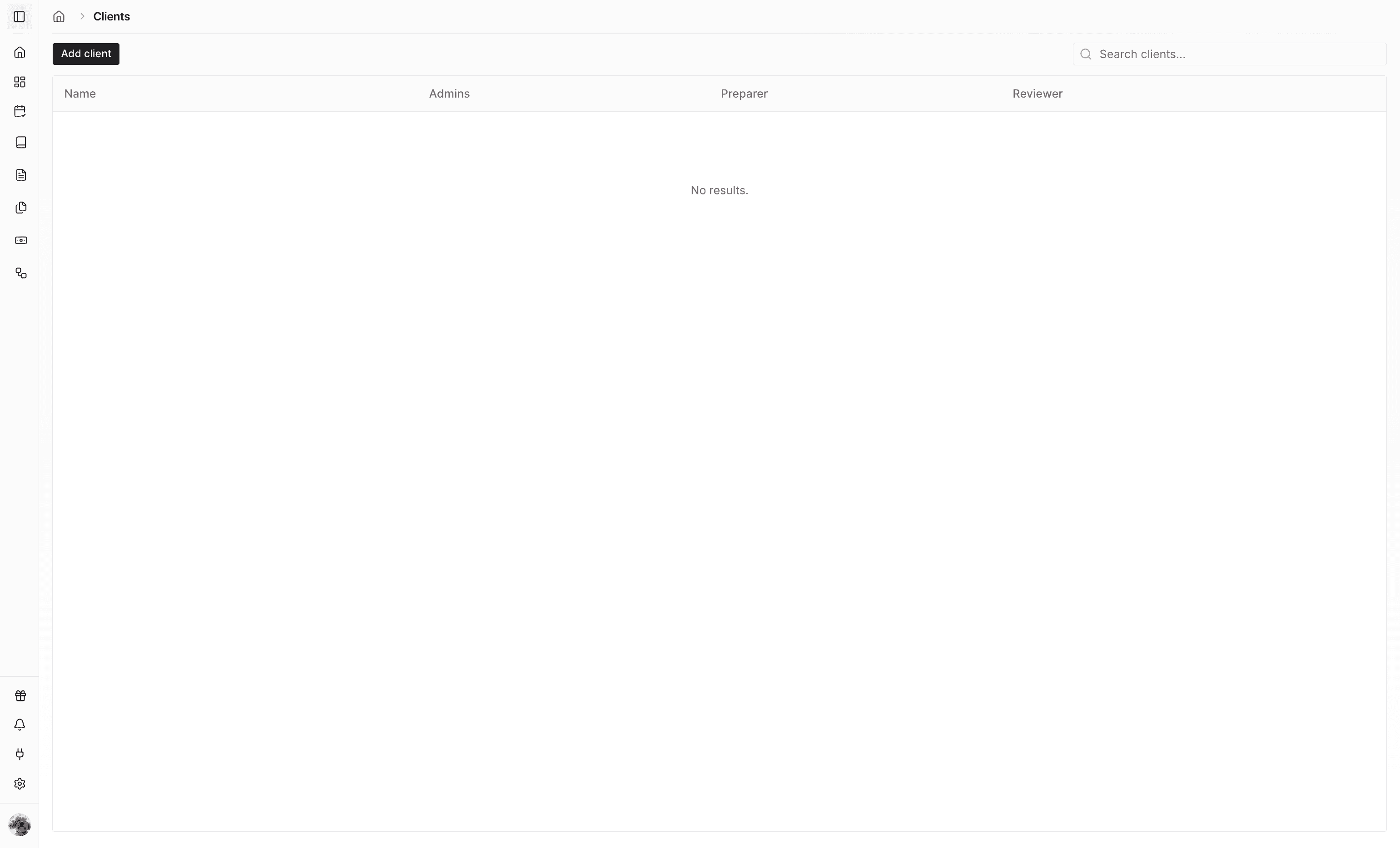 Screenshot showing the sidebar toggle.