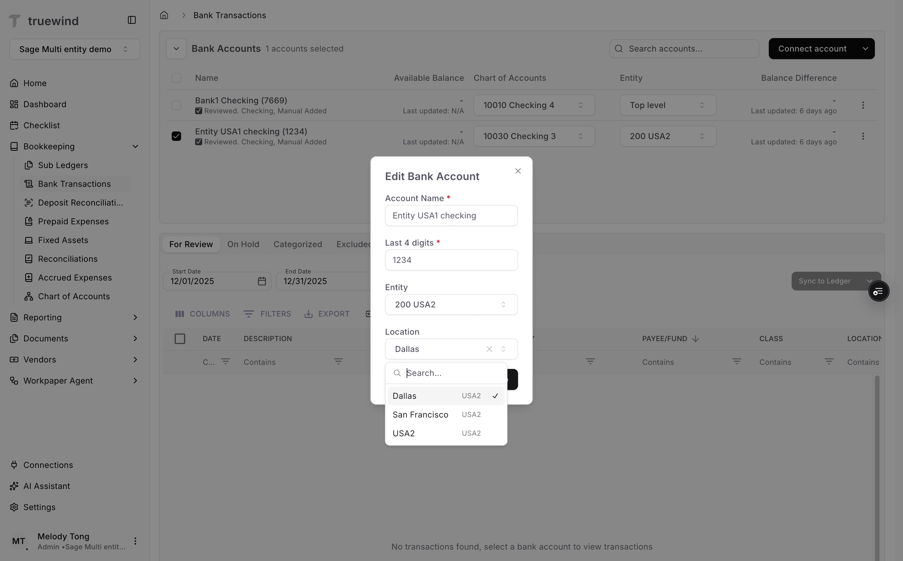 Screenshot showing Select the location of an entity
