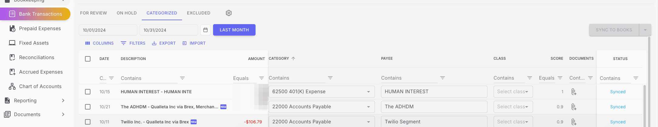 Screenshot showing #3 Bill payment