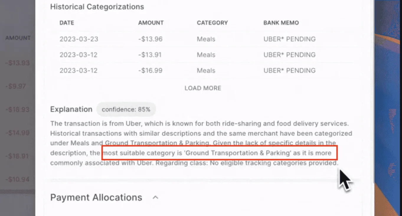 Truewind gives firms better control over classification by combining accounting logic with AI-driven automation
