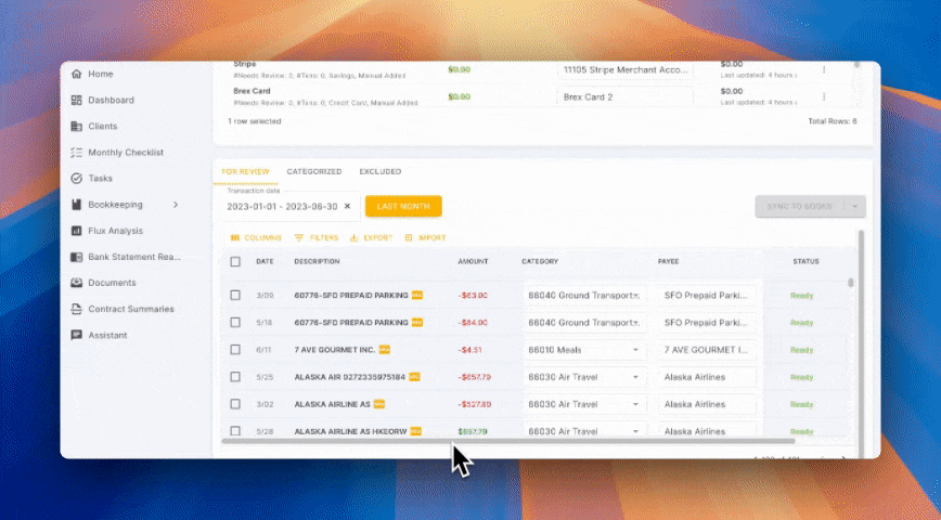 Accounting teams using Truewind spend less time on manual tagging and more time on review and strategic guidance